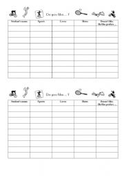 English worksheet: sports interview 