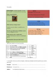 English Worksheet: Personality