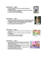 English Worksheet: Role Play cards - part 2