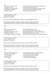 English Worksheet: reported speech - speaking activity