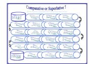 English Worksheet: Comparative Superlative game