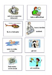 English Worksheet: Have you ever...? pair-work/mini-talk