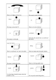 Prepositions of place and movement