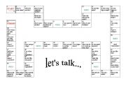 English Worksheet: Lets Talk!