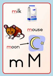 English Worksheet: Alphabet /wall freeze M-P