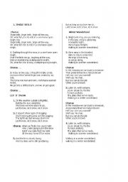 English Worksheet: Christmas Carols