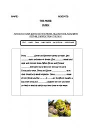 English Worksheet: past simple