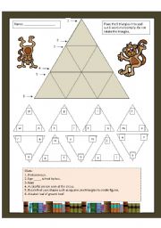 English Worksheet: Word puzzle 2