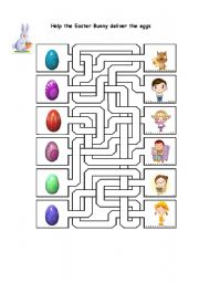 English Worksheet: Easter