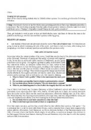 English Worksheet: Crime and punishment