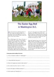 EASTER EGG ROLL in WASHINGTON DC 