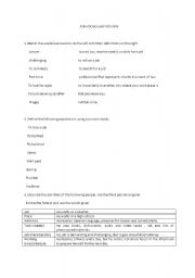 English Worksheet: Jobs review
