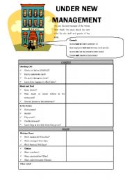 English Worksheet: Hotel Rules