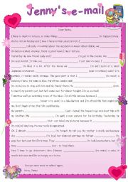 English Worksheet: simple past - present perfect in context (editable+key)