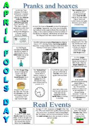 April Fools´ Day Pranks and Hoaxes