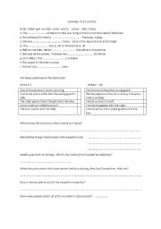 English worksheet: film: The Fugitive