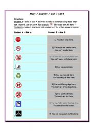 English Worksheet: Signs & Symbols
