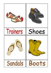 Clothes Flashcards 4