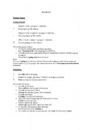 English Worksheet: Future tenses