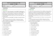 English Worksheet: Worksheet