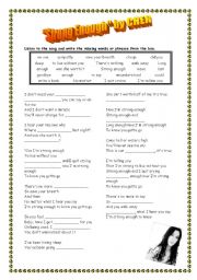 English Worksheet: 