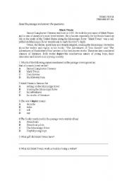 English worksheet: grammar