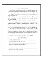 Worksheet for 7th grades