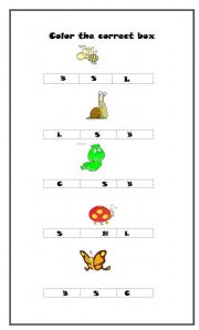 English worksheet: phonics