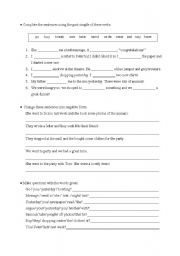 English Worksheet: Past simple. Regular and irregular verbs