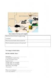 English Worksheet: South Africa (part 2)