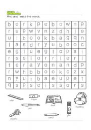 English Worksheet: Back to school