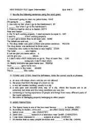 English Worksheet: passive voice