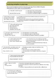 English Worksheet: Analyzing Metaphors in Poetry