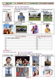 English Worksheet: My First Steps (3)