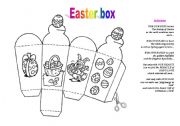 English Worksheet: Easter Box