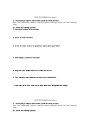 English worksheet: bend it like Beckham, scene 1