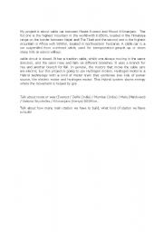 English Worksheet: everest - kimanjaro