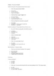 English Worksheet: Friends: the one with the ball. season 5, episode 118