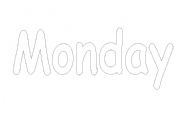 English Worksheet: Days of the week