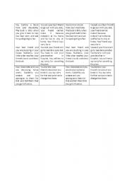 English worksheet: Apologizing