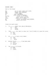 English Worksheet: Simple Present
