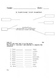 English Worksheet: THERE IS / ISN�T  and  SOME / ANY