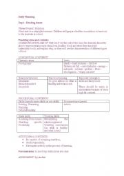 English Worksheet: Reading lesson