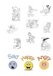 English Worksheet: Feelings