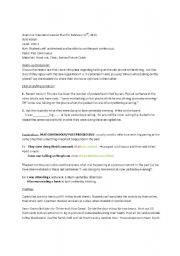 English Worksheet: Past Continuous 