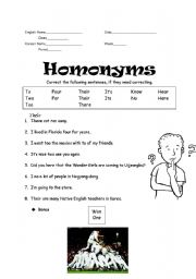 Homonyms