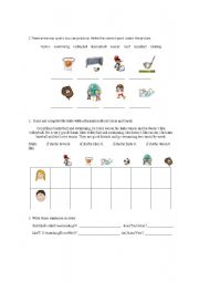 English Worksheet: Sports