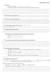 English Worksheet: GATTACA - at the geneticists