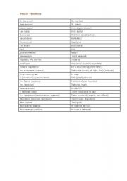 English Worksheet: emotions