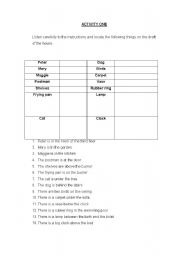 English Worksheet: prepositions